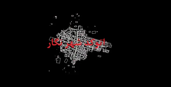 نقشه اتوکد شهر نگار