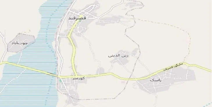 جدیدترین نقشه pdf شهر قصرقند