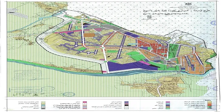 طرح جامع شهر یاسوج سال 80 + نقشه ها