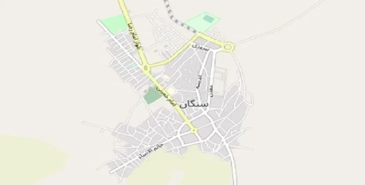 جدیدترین نقشه pdf شهر سنگان