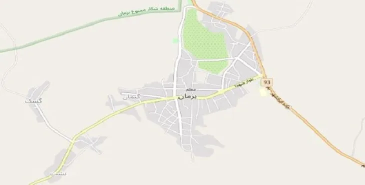 جدیدترین نقشه pdf شهر بمپور