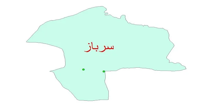 دانلود نقشه شیپ فایل کیفیت آب چاه های شهرستان سرباز