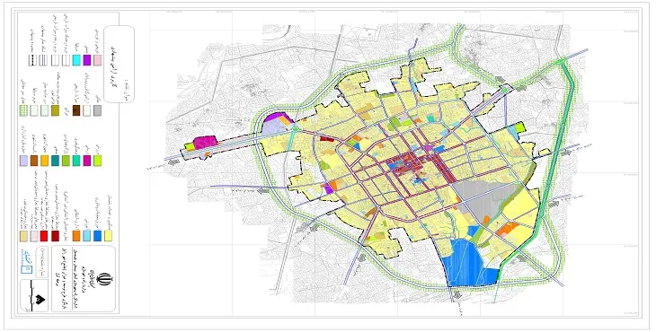 دانلود نقشه های طرح جامع شهر زابل