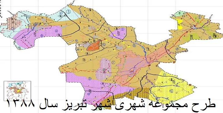 دانلود طرح مجموعه شهری تبریز سال 88