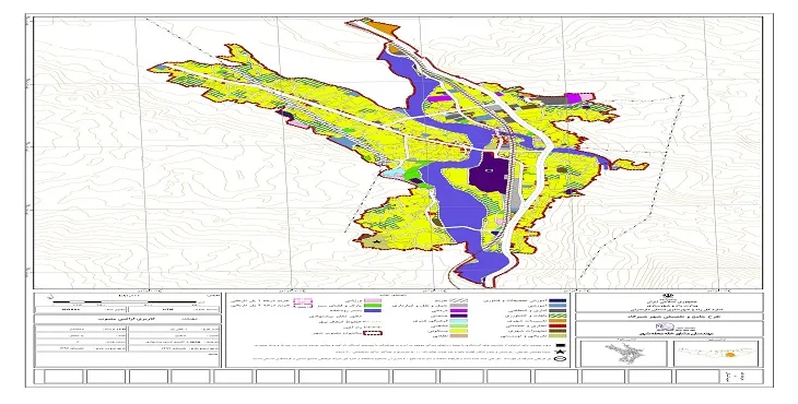 دانلود طرح جامع-تفصیلی شهر شیرگاه سال 96 + آلبوم نقشه ها