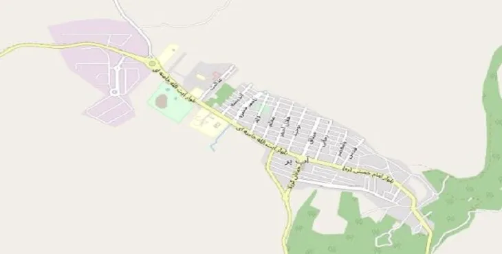 جدیدترین نقشه pdf شهر آب بر