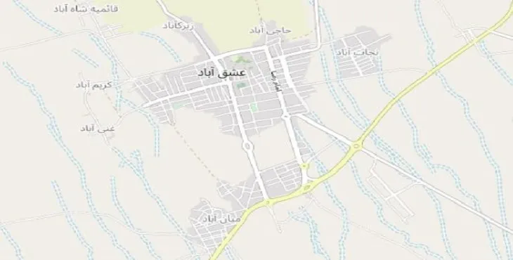 جدیدترین نقشه pdf شهر عشق آباد