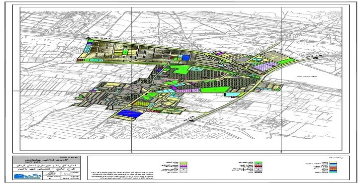 دانلود نقشه های طرح جامع-تفصیلی شهر باغین