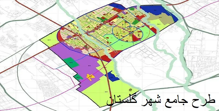 طرح جامع شهر گلستان سال 90