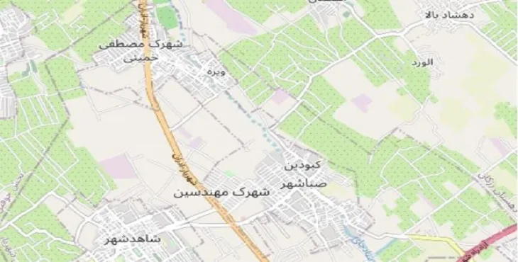 جدیدترین نقشه pdf شهر صباشهر
