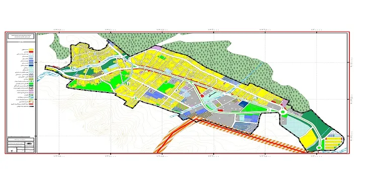 طرح جامع شهر ماهنشان سال 90 + نقشه ها