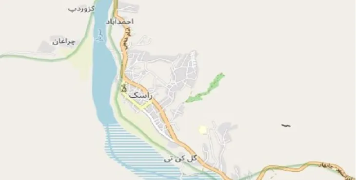 جدیدترین نقشه pdf شهر راسک