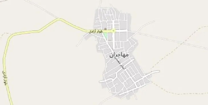 جدیدترین نقشه pdf شهر مهاجران همدان