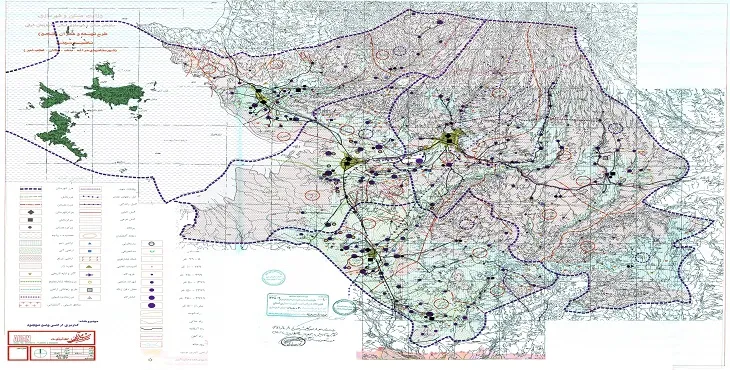 دانلود طرح جامع ناحیه سهند سال 82 + آلبوم نقشه ها