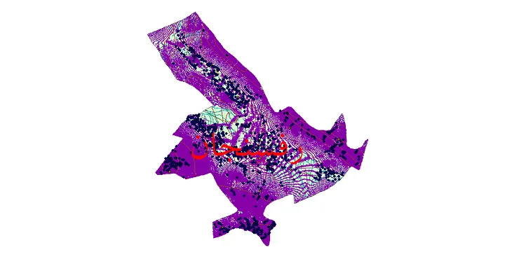 جدیدترین نقشه های شیپ فایل شهرستان رفسنجان