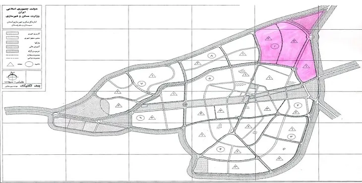 دانلود طرح تفصیلی شهر ایرانشهر سال 73