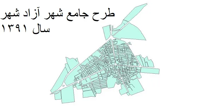 طرح جامع شهر آزادشهر سال 91