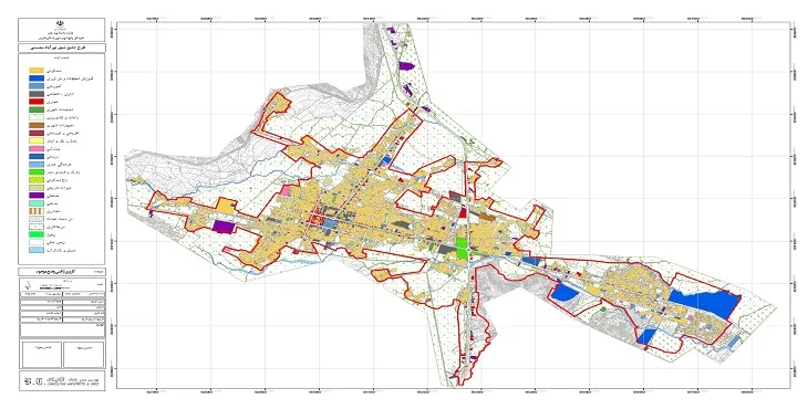 دانلود طرح جامع شهر نورآباد ممسنی سال 99 + آلبوم نقشه ها