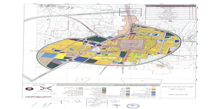 دانلود نقشه های طرح جامع شهر سلطانیه