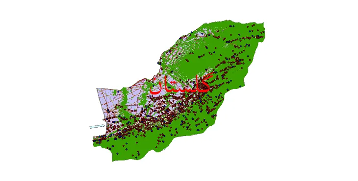 جدیدترین نقشه های شیپ فایل استان گلستان