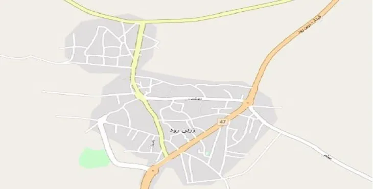 جدیدترین نقشه pdf شهر زرین رود