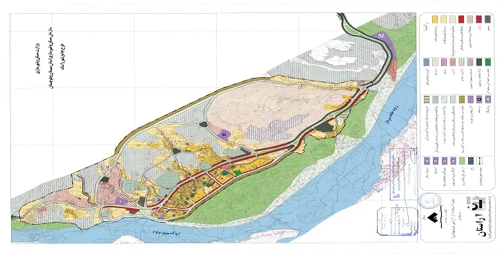 دانلود نقشه های طرح جامع شهر راسک