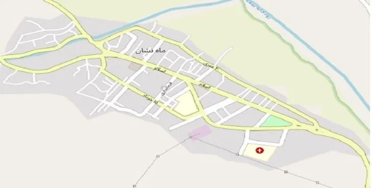 جدیدترین نقشه pdf شهر ماهنشان