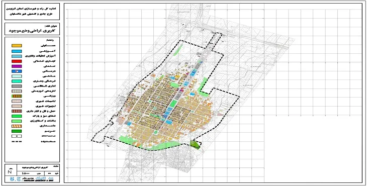 دانلود نقشه های طرح جامع-تفصیلی شهر دانسفهان