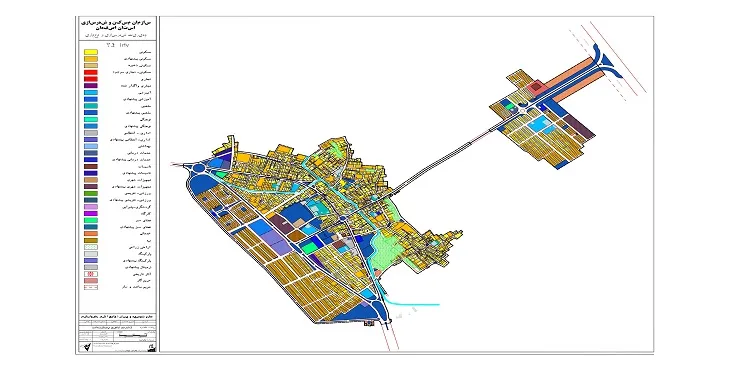 دانلود نقشه کاربری اراضی شهر رضوانشهر استان اصفهان